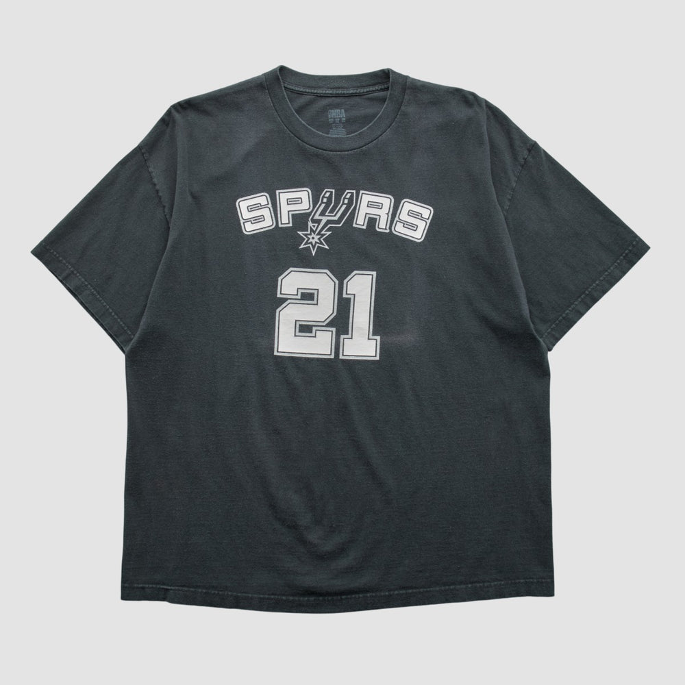 San Antonio Spurs NBA 2000s T-shirt - Black Vintage | Vintage shop