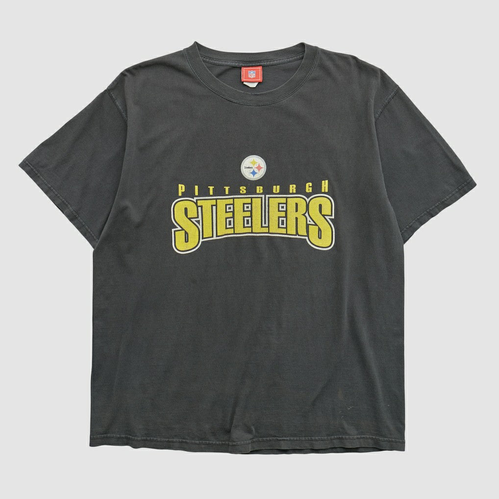 Pittsburgh Steelers NFL 2000s T-shirt - Black Vintage discount