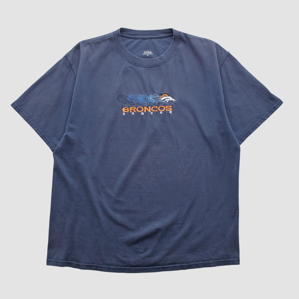 Denver Broncos 2000s T-shirt - Navy Vintage outlet