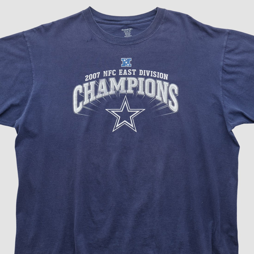 Dallas Cowboys Reebok 2007 T-shirt - Navy Vintage outlet