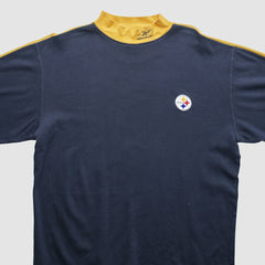 Pittsburgh Steelers Reebok 2000s Long Sleeve T-shirt - Black Vintage sale
