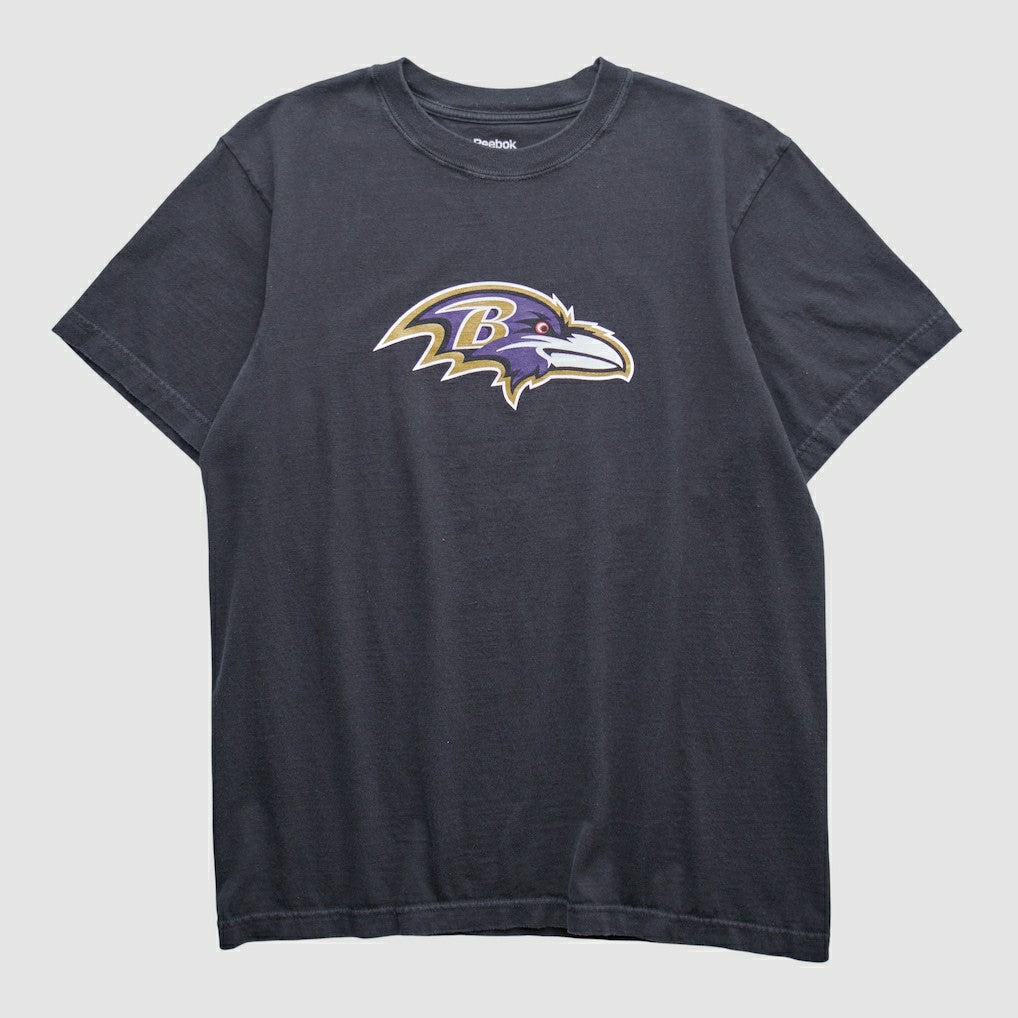 Baltimore Ravens Reebok 2000s T-shirt - Black Vintage on sale