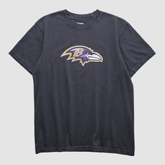 Baltimore Ravens Reebok 2000s T-shirt - Black Vintage on sale
