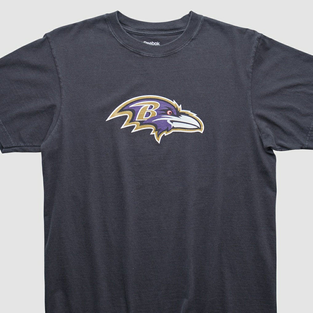 Baltimore Ravens Reebok 2000s T-shirt - Black Vintage on sale