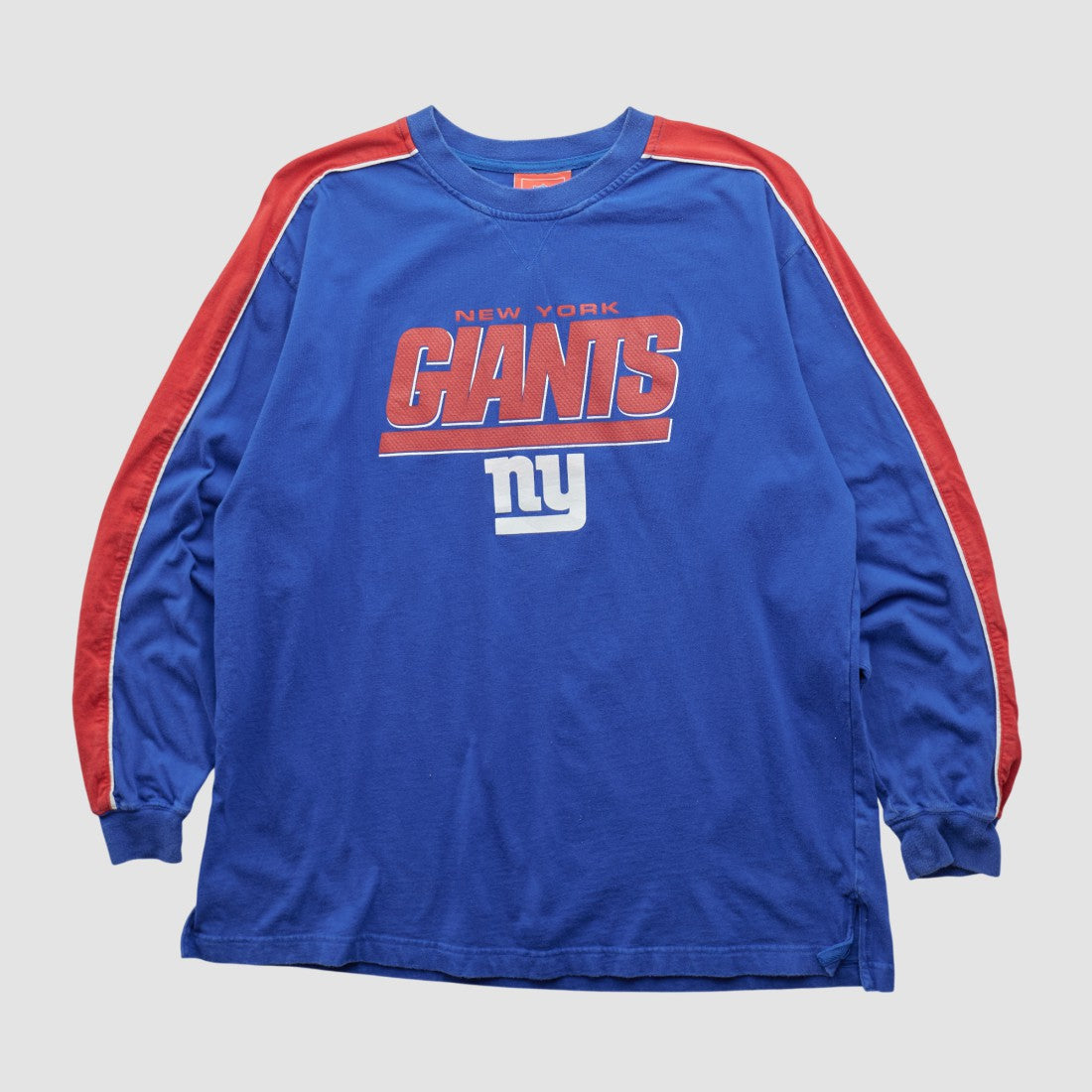 New York Giants NFL 2000s Long Sleeve T-shirt - Blue Vintage sale