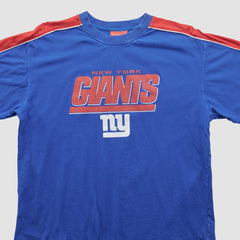 New York Giants NFL 2000s Long Sleeve T-shirt - Blue Vintage sale