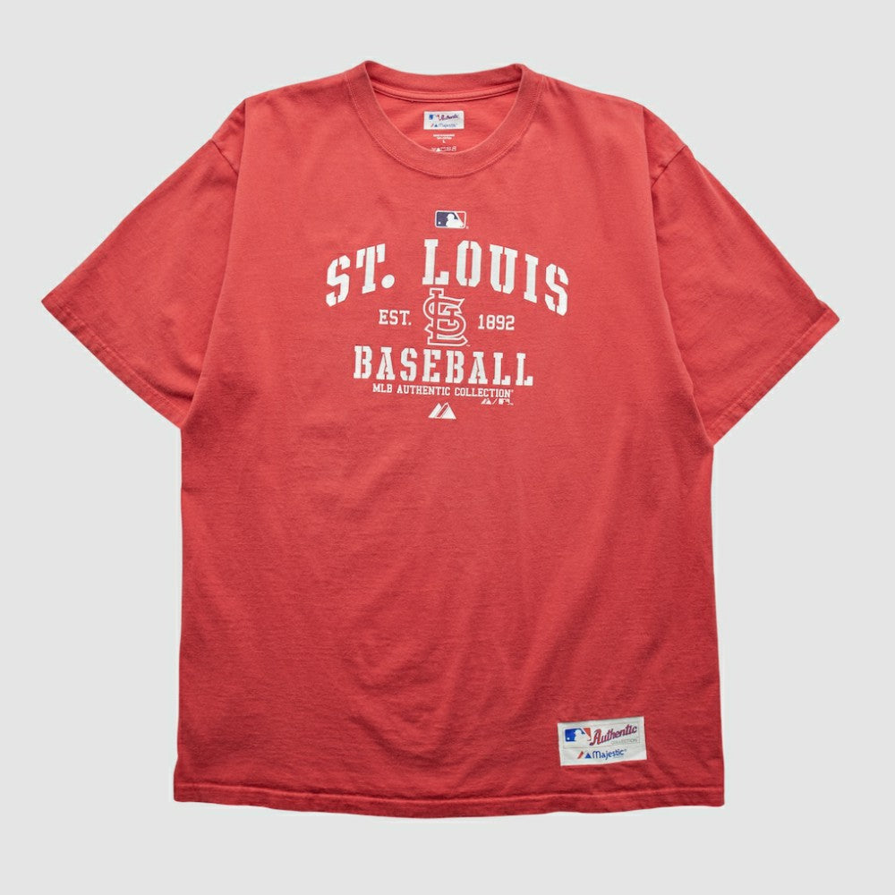 St. Louis Cardinals Majestic 2010 T-shirt - Red Vintage