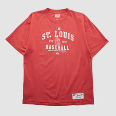 St. Louis Cardinals Majestic 2010 T-shirt - Red Vintage