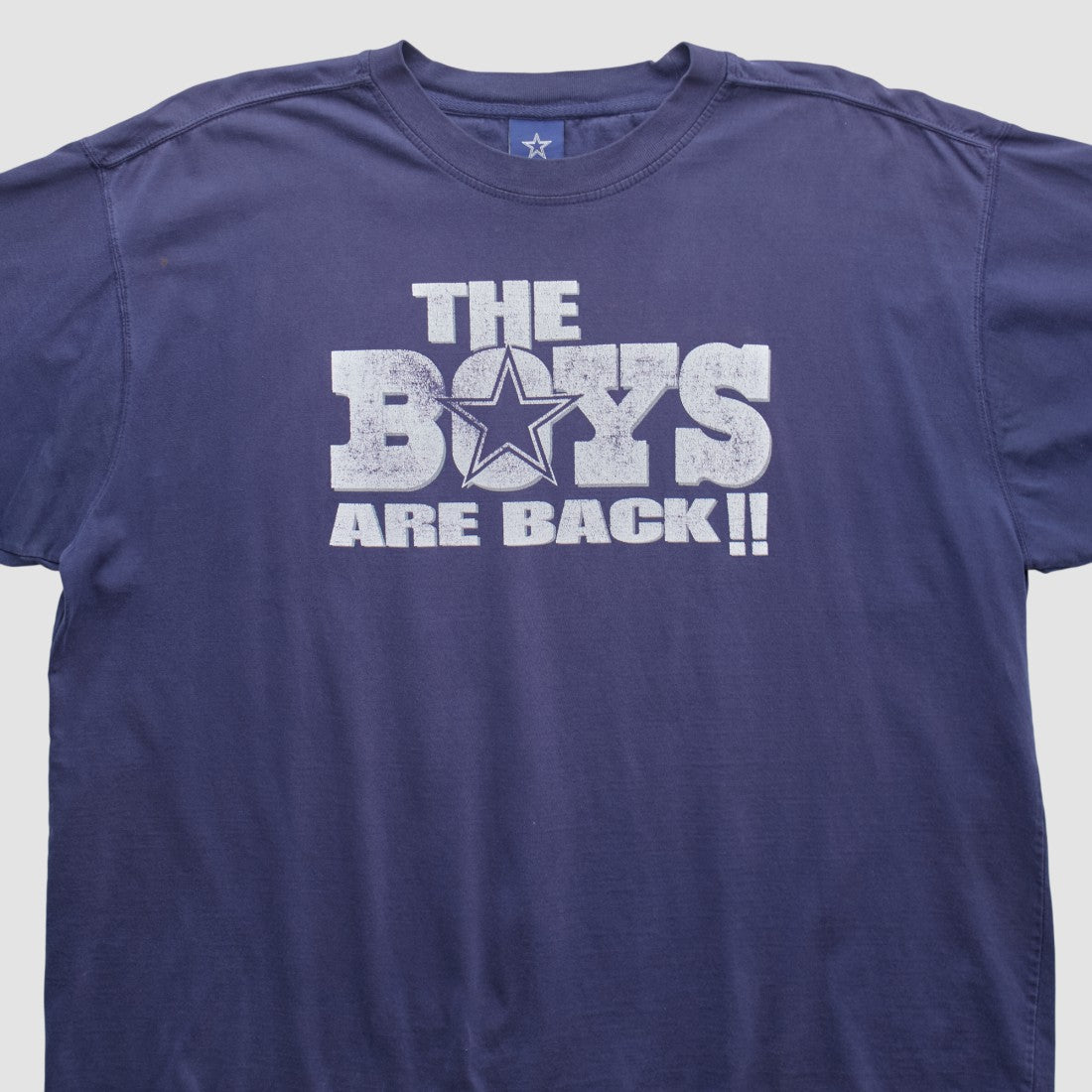 Dallas Cowboys Cowboys Authentic Apparel 2000s T-shirt - Navy Vintage discount