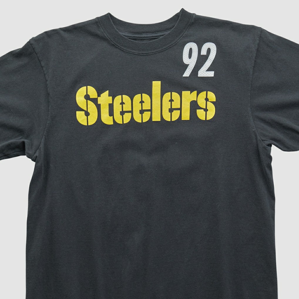 Pittsburgh Steelers Reebok 2000s T-shirt - Black Vintage outlet
