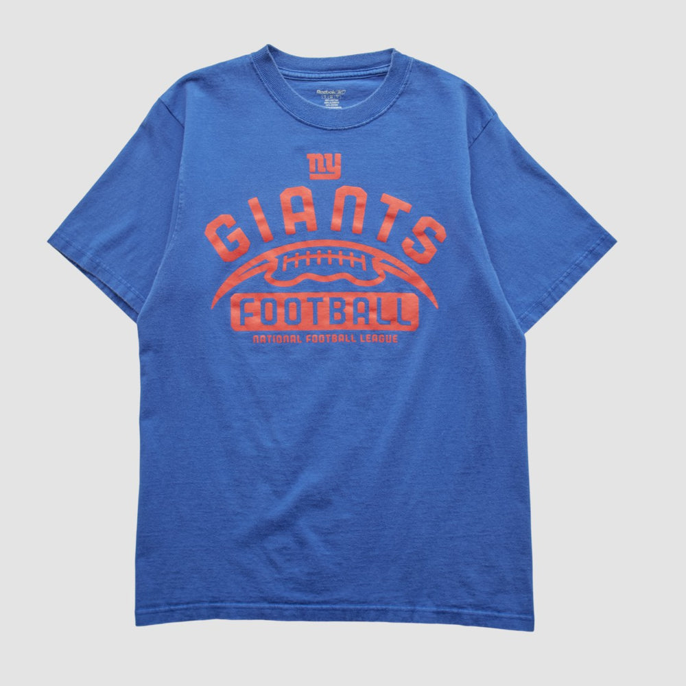 New York Giants Reebok 2000s T-shirt - Blue Vintage online