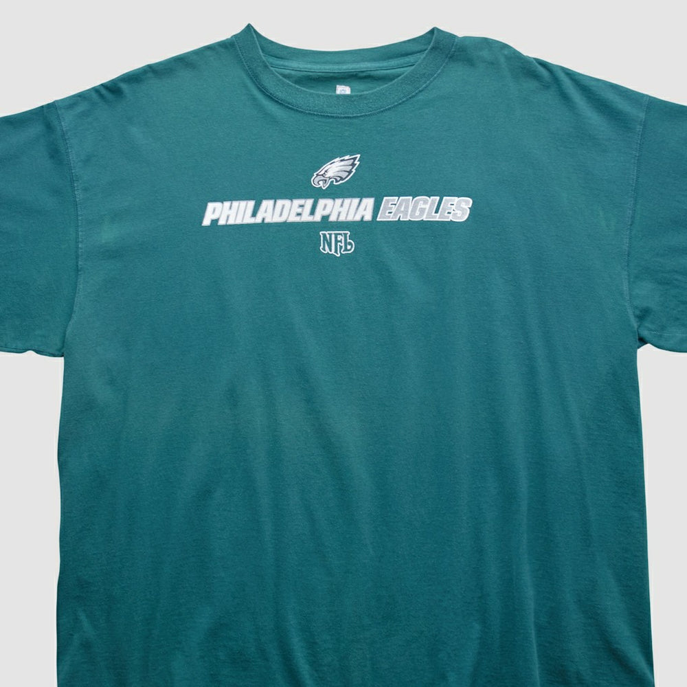 Philadelphia Eagles NFL 2000s T-shirt - Teal Vintage for sale