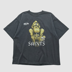 New Orleans Saints Reebok 2010 T-shirt - Black Vintage sale