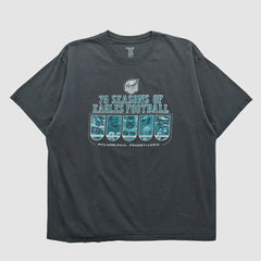 Philadelphia Eagles Reebok 2007 T-shirt - Black Vintage for sale