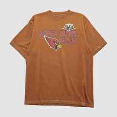Super Bowl XLIII Reebok 2009 T-shirt - Clay Vintage for sale