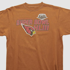 Super Bowl XLIII Reebok 2009 T-shirt - Clay Vintage for sale