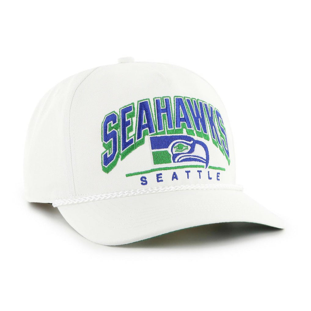 Seattle Seahawks '47 Coltrane Throwback Rope Hitch Adjustable Hat - White online