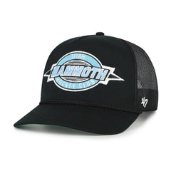 Utah Mammoth '47 Frame Out Mesh Rope Hitch Adjustable Hat Black