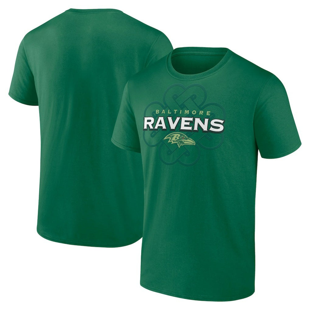 Baltimore Ravens Celtic Luck T-Shirt - Green on sale