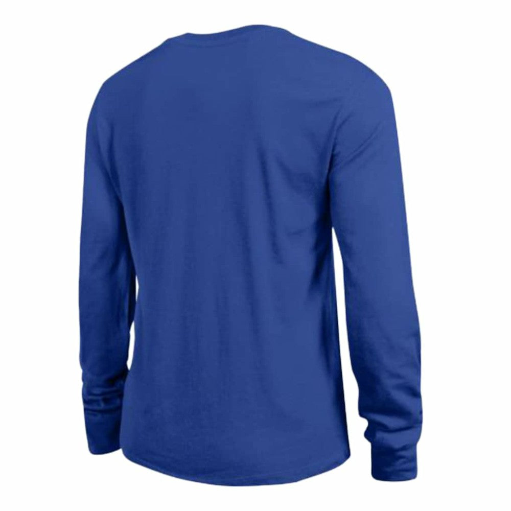 Tampa Bay Lightning Champion Women's Wordmark Lockup Long Sleeve T-Shirt Royal