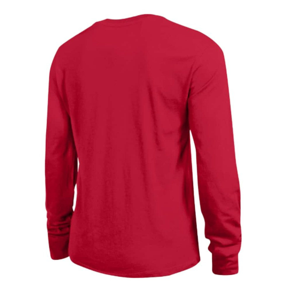 Florida Panthers Champion Women's Wordmark Lockup Long Sleeve T-Shirt Red