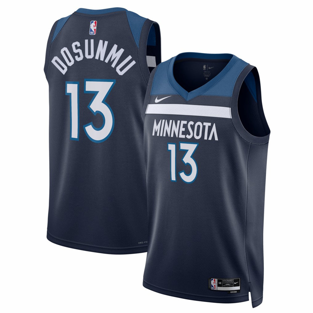 Ayo Dosunmu Minnesota Timberwolves Unisex Swingman Jersey - Icon Edition - Navy | Nike for sale