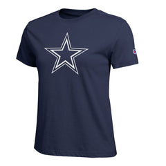 Dallas Cowboys Champion Women's Logo T-Shirt - Navy cheap