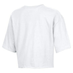 Dallas Cowboys Champion Women's Boyfriend Cropped T-Shirt - White for sale