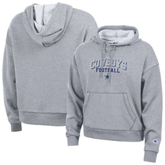 Dallas Cowboys Champion Women's Triumph Tri-Blend Hoodie - Heather Gray outlet