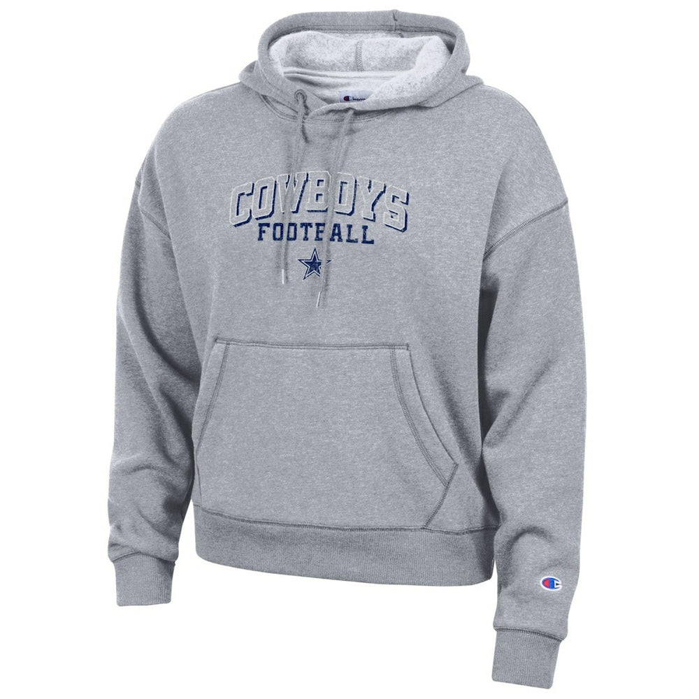 Dallas Cowboys Champion Women's Triumph Tri-Blend Hoodie - Heather Gray outlet