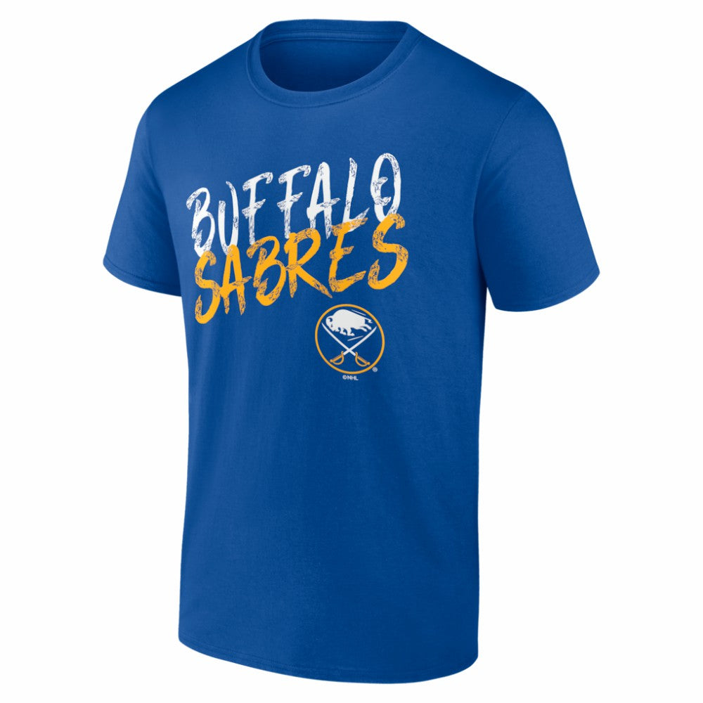 Buffalo Sabres Hustle Personalized Name & Number T-Shirt Royal