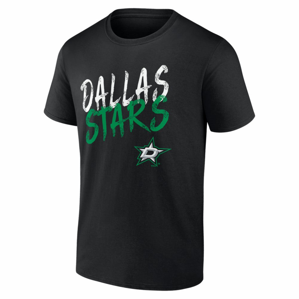 Dallas Stars Hustle Personalized Name & Number T-Shirt Black