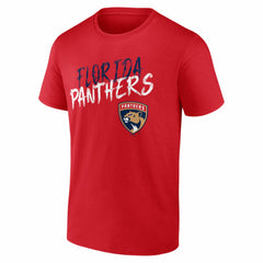 Florida Panthers Big & Tall Hustle Personalized Name & Number T-Shirt Red