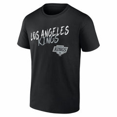 Los Angeles Kings Big & Tall Hustle Personalized Name & Number T-Shirt Black