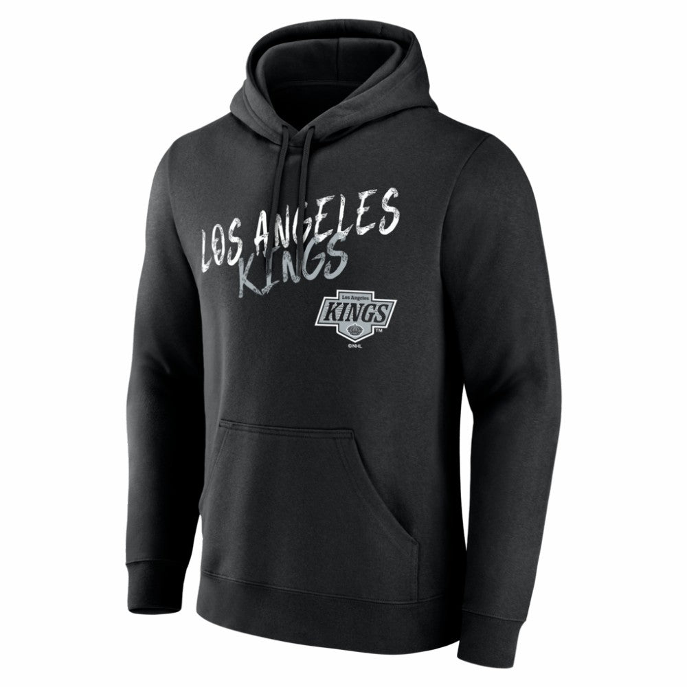 Los Angeles Kings Hustle Personalized Name & Number Hoodie Black