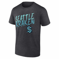 Seattle Kraken Big & Tall Hustle Personalized Name & Number T-Shirt Charcoal