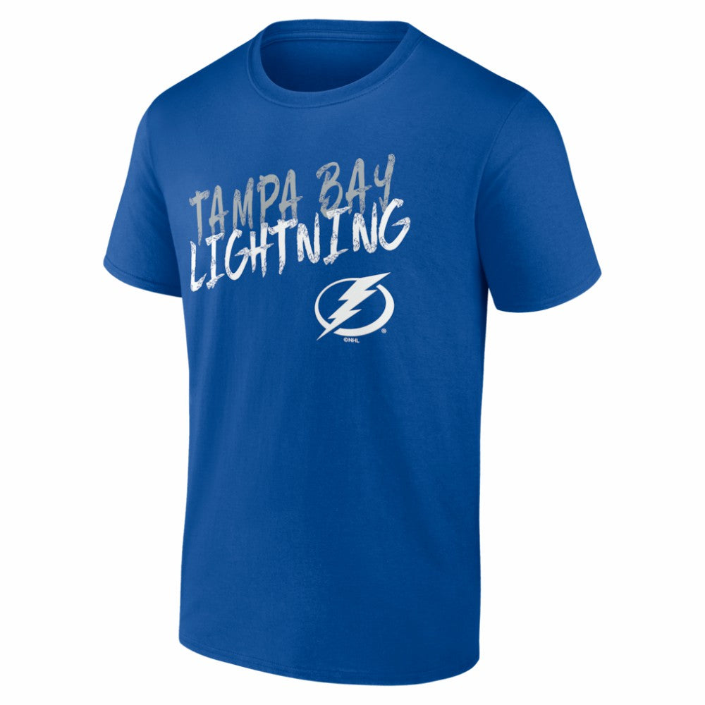 Tampa Bay Lightning Big & Tall Hustle Personalized Name & Number T-Shirt Blue
