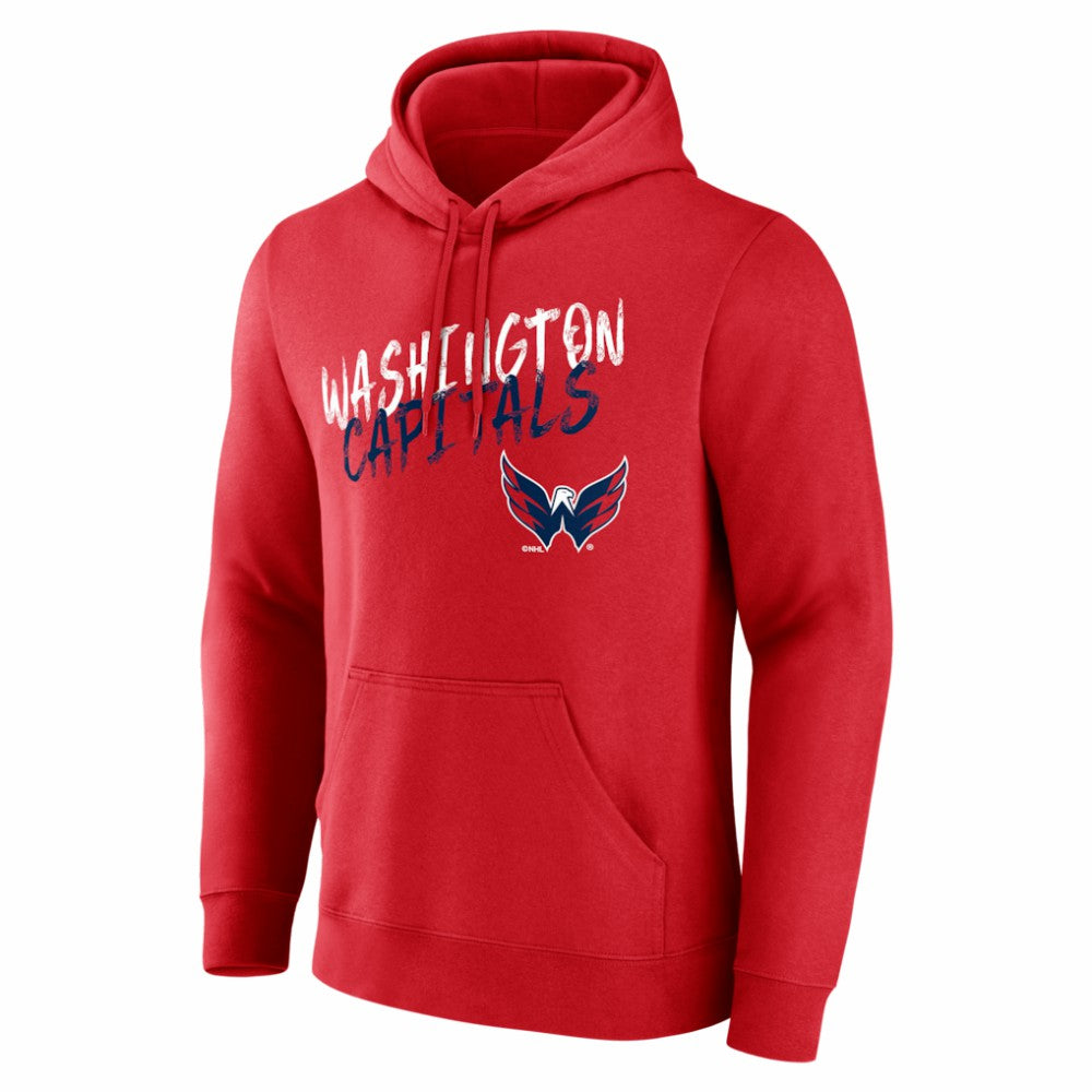 Washington Capitals Hustle Personalized Name & Number Hoodie Red