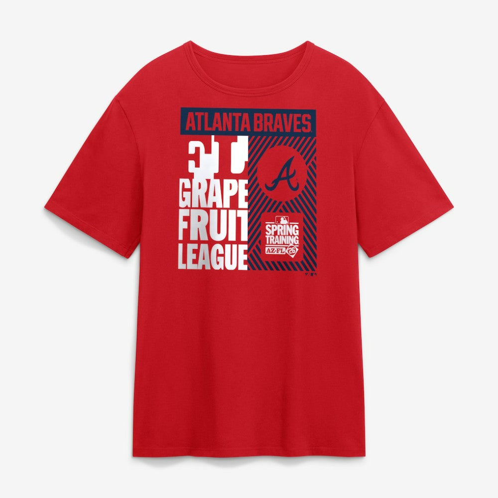 Atlanta Braves 2026 Spring Training True Icon T-Shirt - Red