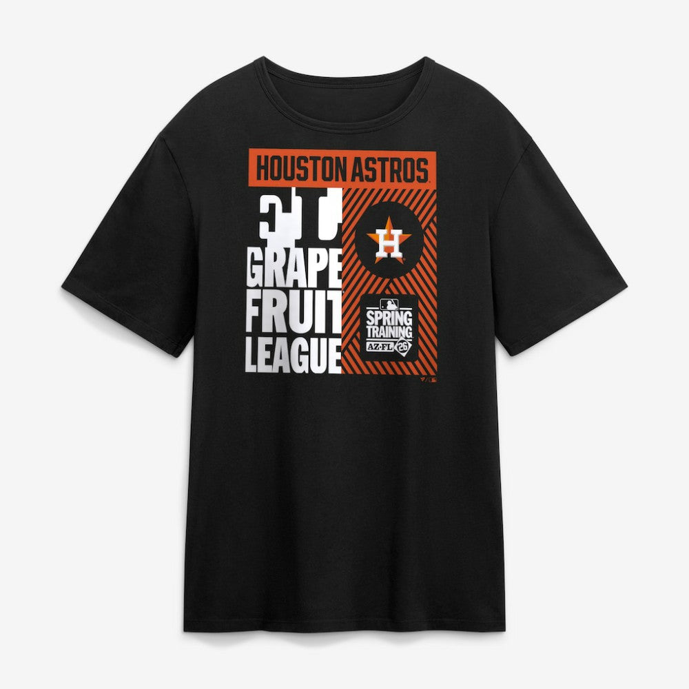 Houston Astros 2026 Spring Training True Icon T-Shirt - Black