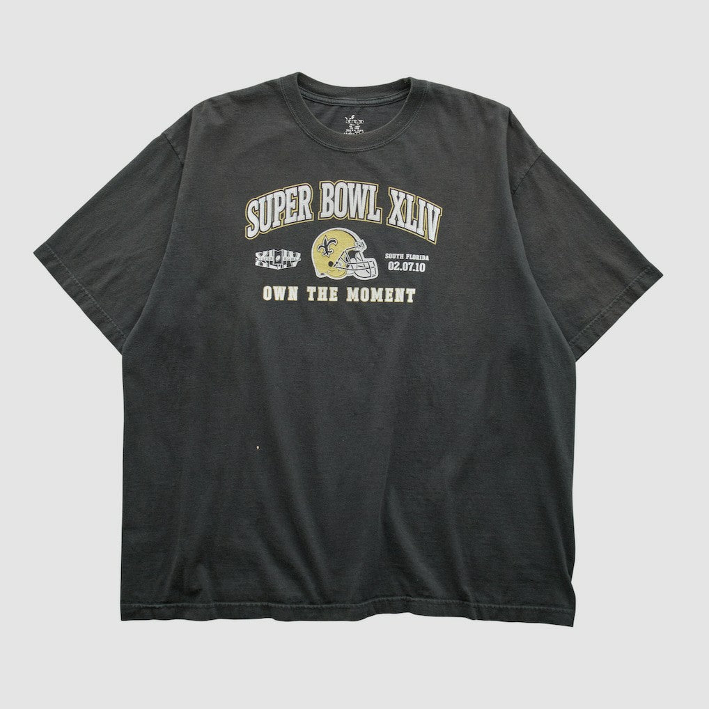 New Orleans Saints 2010 T-shirt - Black Vintage discount