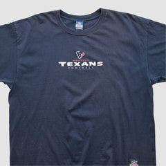 Houston Texans Reebok 2000s T-shirt - Navy Vintage cheap