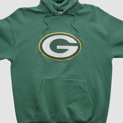 Green Bay Packers NFL 2010s Hooded Pullover Sweatshirt - Green Vintage discount