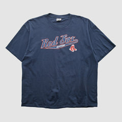 Boston Red Sox Lee Apparel 2000s T-shirt - Navy Vintage