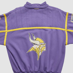 Minnesota Vikings 90s 1/4 Zip Sweatshirt - Purple Vintage sale