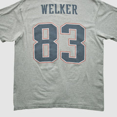 New England Patriots Reebok 2012 T-shirt - Heather Gray Vintage outlet