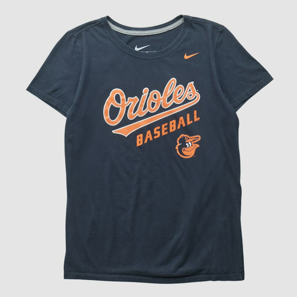 Baltimore Orioles 2010s T-shirt - Black Vintage | Nike