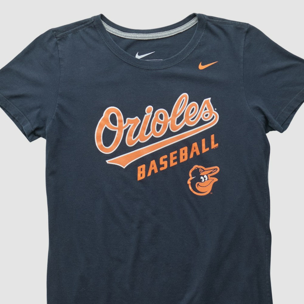 Baltimore Orioles 2010s T-shirt - Black Vintage | Nike