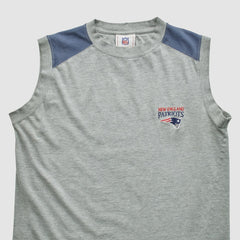 New England Patriots NFL Tank - Heather Gray Vintage sale