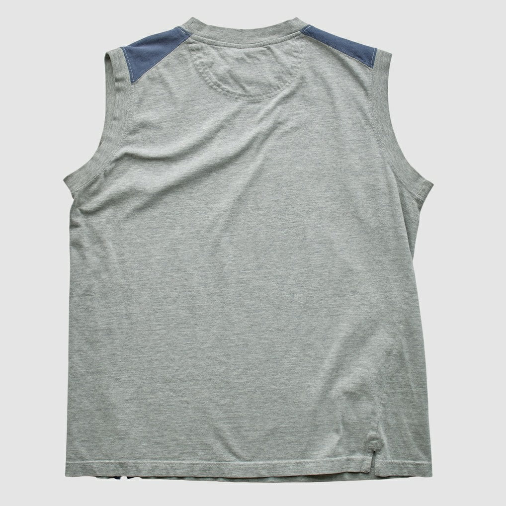 New England Patriots NFL Tank - Heather Gray Vintage sale